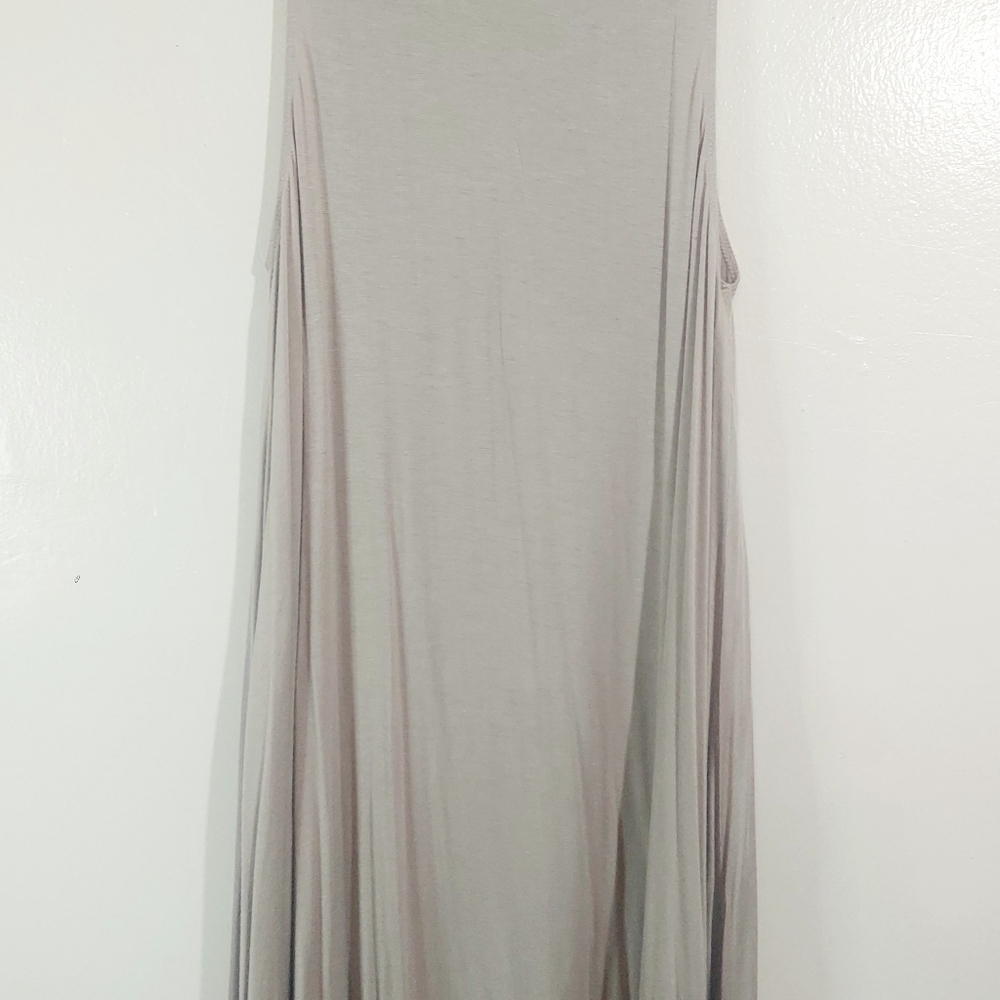Tan sleeveless Dress